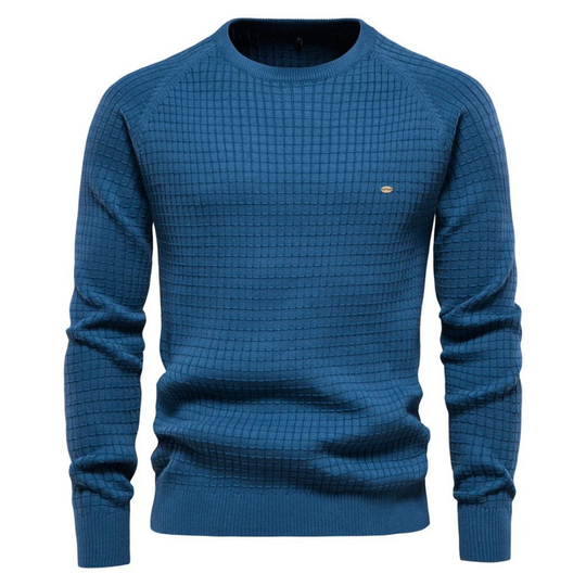 Matteo | Men's Textured Knit Crewneck Sweater