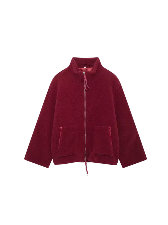 Tessa | Dames Fleece Jas met Rits