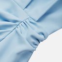 Women’s Classic Ruched Sheath Dress Wedding Guest