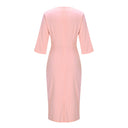 Barclay & Bloom | Damen Midirock Bleistiftkleid – Büro Kleid mit Perlendetail