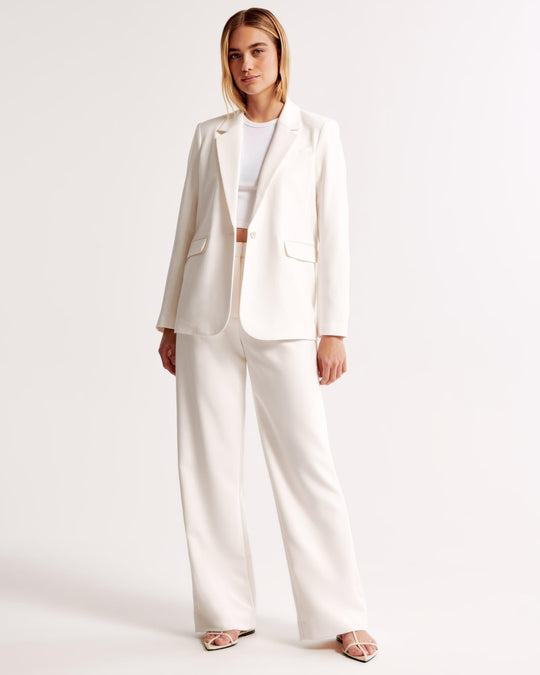 Claudine – Pleated High Waist Trousers with Tailored Fit