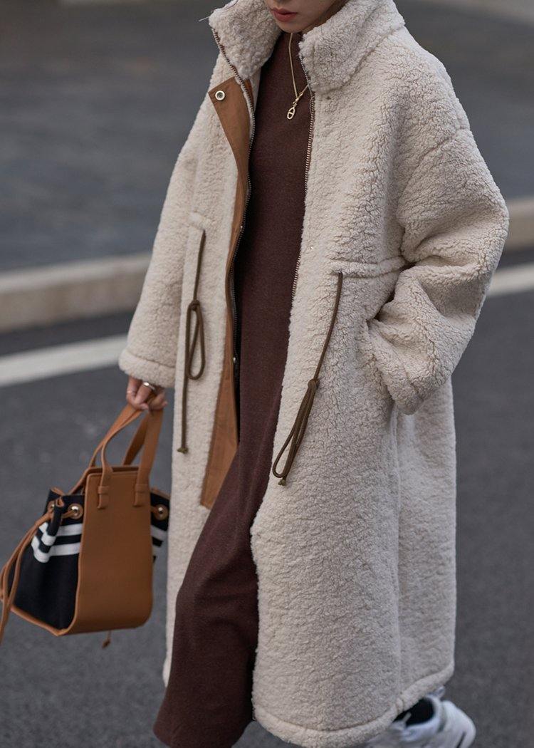 Barclay & Bloom | Women’s Long Teddy Coat – Faux Shearling Winter Overcoat with Pockets