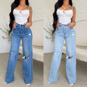 Lissa - Denim Jeans mit hoher Taille