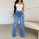 Lissa - Denim Jeans mit hoher Taille