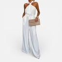 Barclay & Bloom | Women’s Halter Neck Jumpsuit – Elegant Wide-Leg Jumpsuit