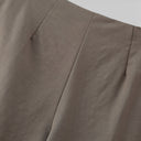 Women’s Backless Halter Outfit Set Wide Leg Pants Lightweight