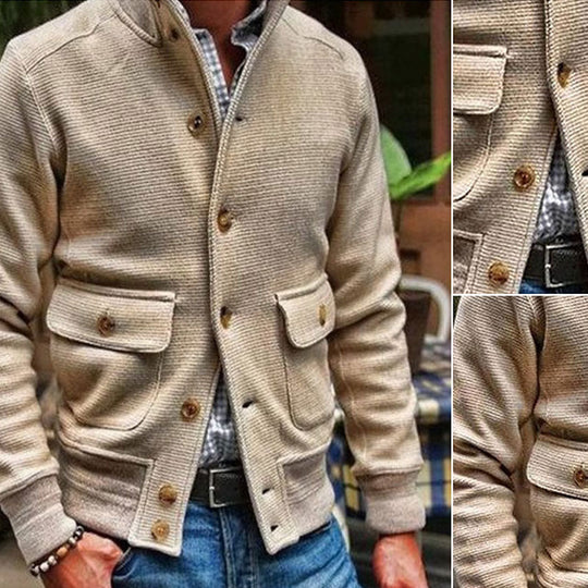 Adrian | Men’s Button-Up Casual Jacket