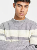 Barclay & Bloom - Men's Striped Knitted Jumper
