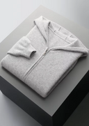 Extra-Fine Merino Wool Full Zip Hoodie