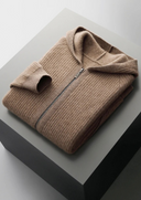 Barclay & Bloom | Men’s Merino Wool Zip Hoodie