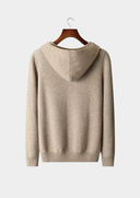 Barclay & Bloom | Men’s Cashmere Knit Pullover Hoodie