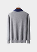 Barclay & Bloom | Heren Kasjmier Polo Trui met Ritshals