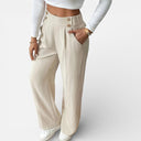 Women’s Wide Leg Pants – Tailored Fit, High Waist Comfort