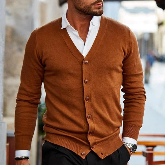 Ronan | Men's Button-Up Cardigan