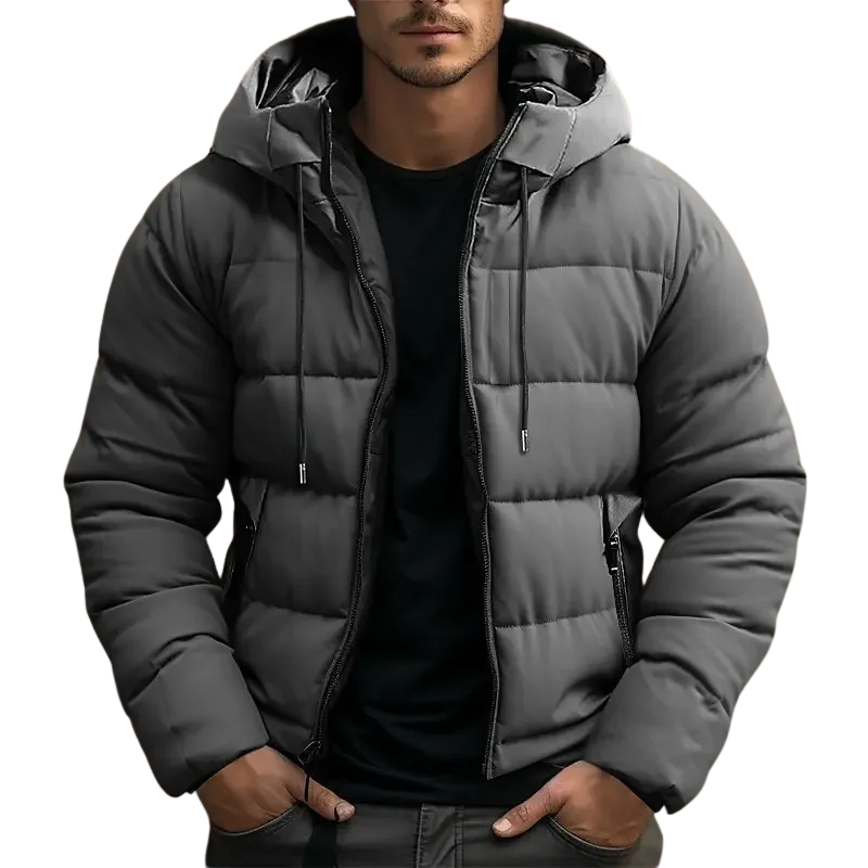 Caleb - Men's Hooded Puffer Jacket