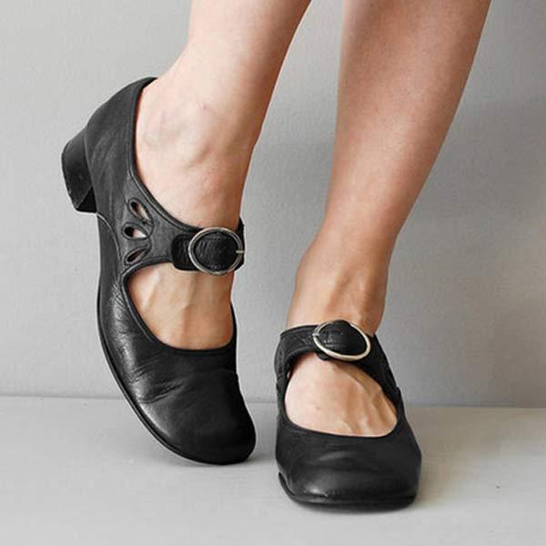 Lydia | Women’s Mary Jane Buckle Shoes