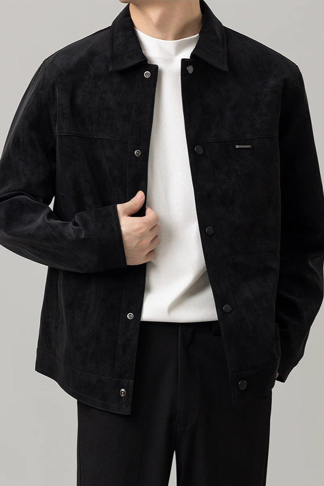 Robert - Men's Button-Down Shirt Jacket