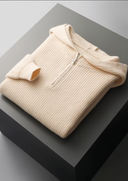 Barclay & Bloom | Men’s Merino Wool Half-Zip Hoodie