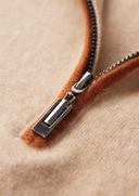 Barclay & Bloom | Herren Kaschmir Polo-Strick mit Reißverschluss am Kragen