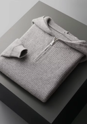 Barclay & Bloom | Men’s Merino Wool Half-Zip Hoodie
