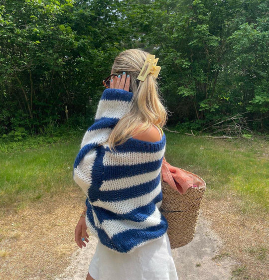 Lena | Women's Striped Knitted Sweater