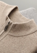 Barclay & Bloom | Heren Kasjmier Half-Rits Gebreide Set – Trui en Broek