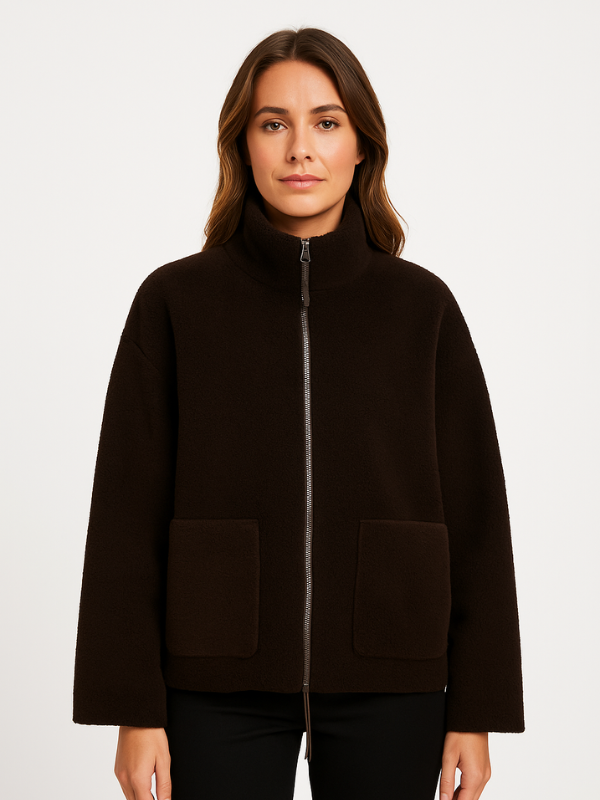 Tessa | Dames Fleece Jas met Rits