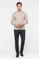 Barclay & Bloom | Men’s Turtleneck Sweater – Fine Knit Wool Blend Pullover