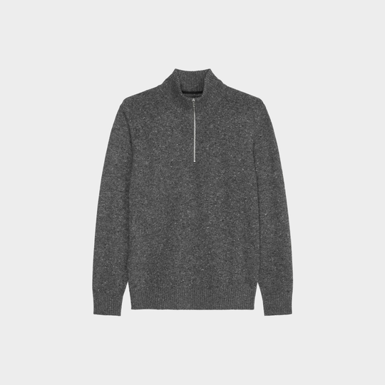Gareth | Men's Half-Zip Knit Sweater – Classic, Comfortable & Versatile
