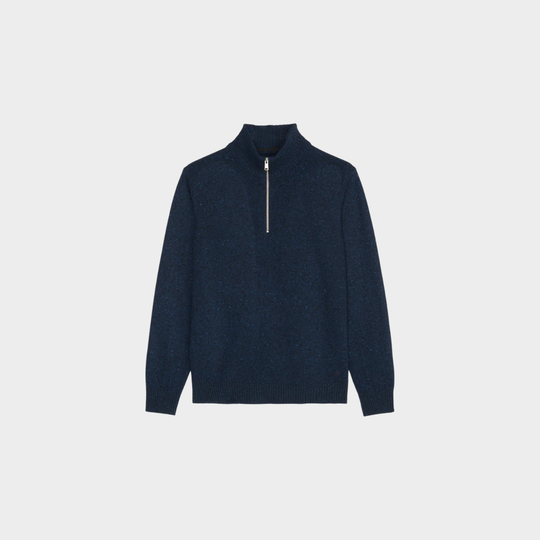 Gareth | Men's Half-Zip Knit Sweater – Classic, Comfortable & Versatile