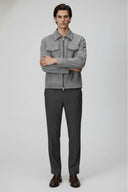 Barclay & Bloom | Men’s Overshirt Jacket with Turn-Down Collar