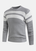 Barclay & Bloom - Men's Striped Knitted Jumper