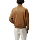 Adrian Men’s Bomber Jacket – Suede Look Zip-Up