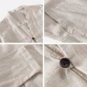 Leichte Herren-Baumwolljacke für den Sommer Lässig Schick Schicht