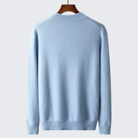 Adrian Men’s Sweater – Crew Neck Wool Blend