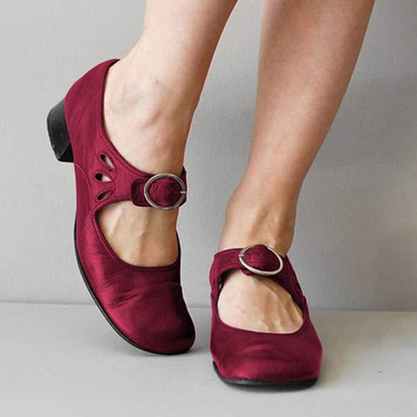 Lydia | Women’s Mary Jane Buckle Shoes