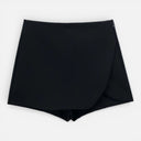 Women’s Elegant High Waist Skort Mini Wrap Skirt Shorts Summer