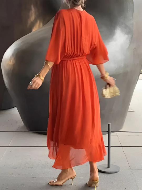 Seraphina – Women’s Wrap Midi Dress