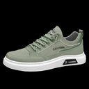 Elliot Men’s Casual Sneakers – Low Top Green Trainers