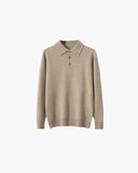 Barclay & Bloom | Herren Strick Polo Pullover – Langarm Baumwollmischung