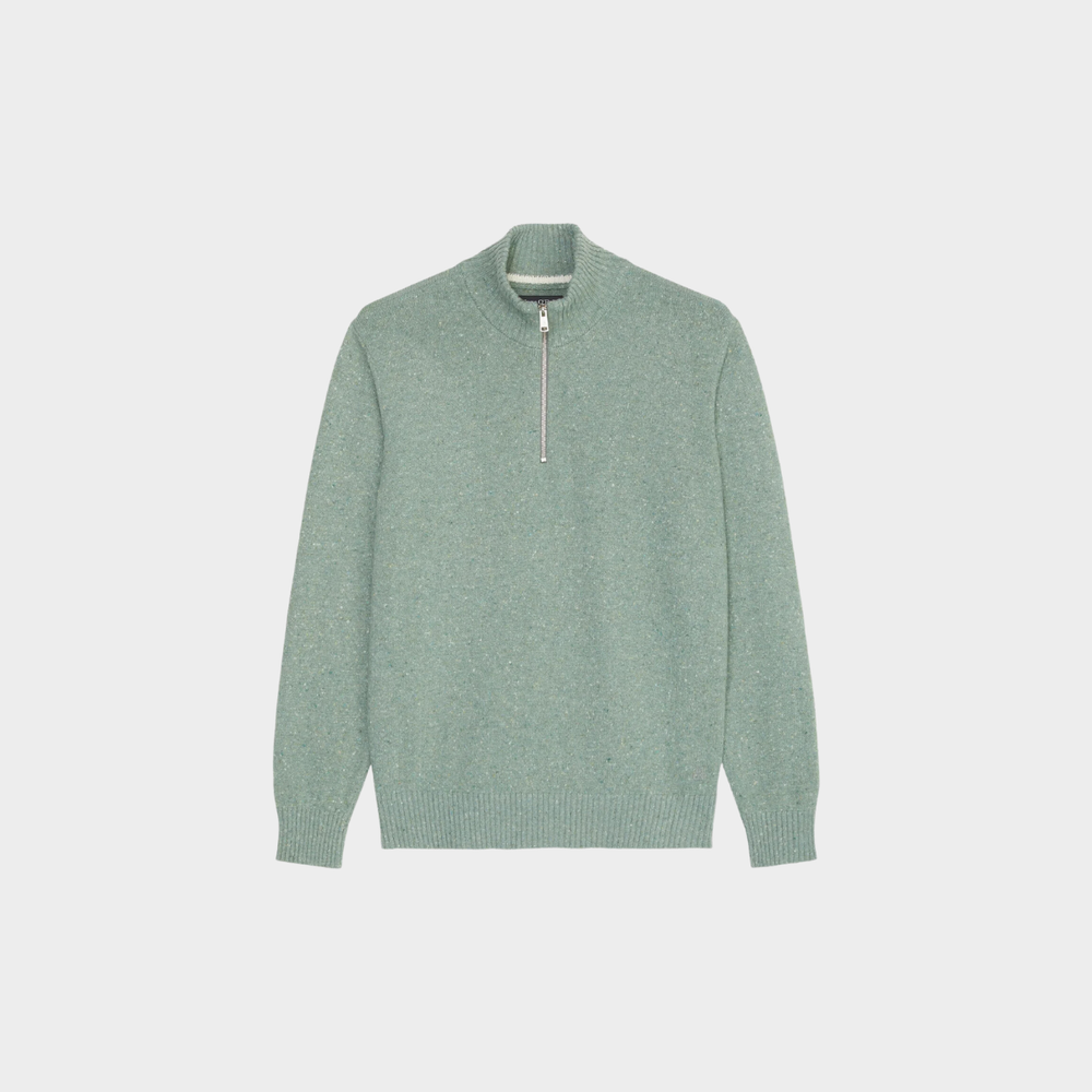Gareth | Men's Half-Zip Knit Sweater – Classic, Comfortable & Versatile