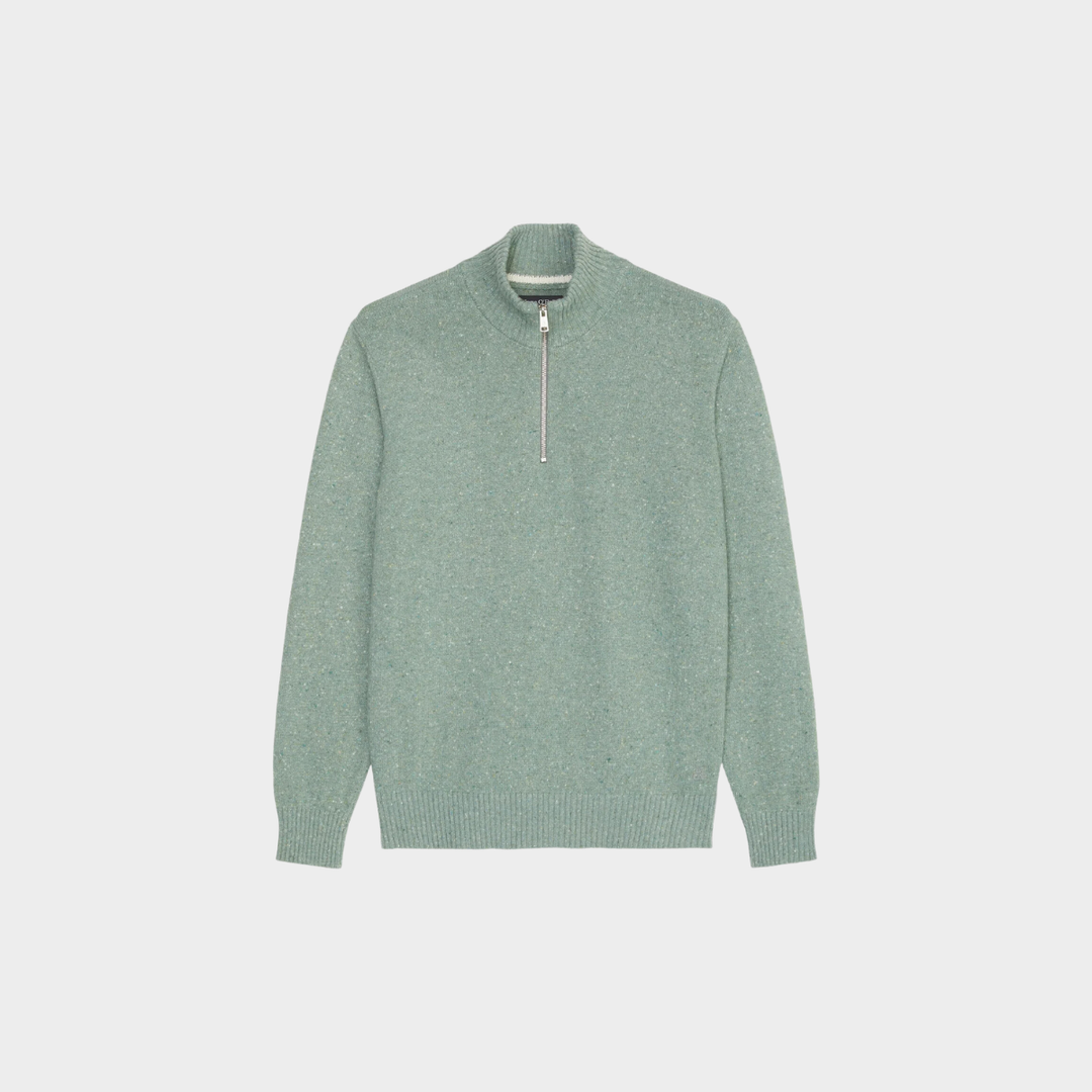 Gareth | Men's Half-Zip Knit Sweater – Classic, Comfortable & Versatile
