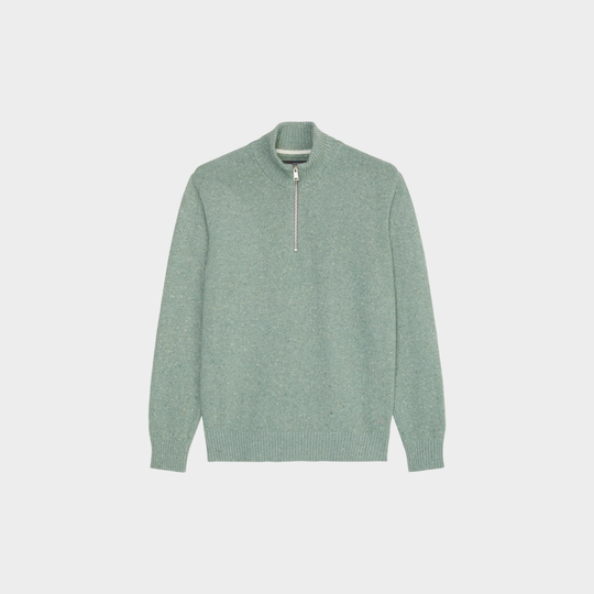 Gareth | Men's Half-Zip Knit Sweater – Classic, Comfortable & Versatile