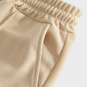 Men’s Summer Waffle Knit Set Lightweight T-Shirt and Shorts Outfit