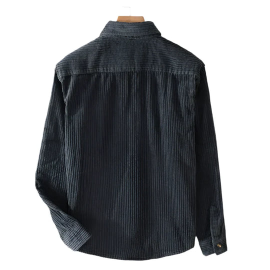 Victor | Corduroy Button-Up Long Sleeve Shirt