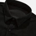 Heren ribfluwelen overhemd met knopen Zacht lente casual pasvorm