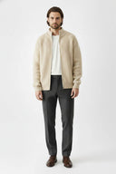 Barclay & Bloom | Herren Strickpullover mit Reißverschluss und Stehkragen