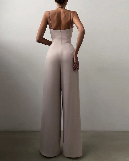 Lea – High Waist Jumpsuit with Tailored Fit
