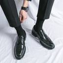 Edward Men’s Oxford Shoes – Leather Wingtip Brogues