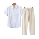 Barclay & Bloom - Men's Linnen Outfit Set - Shortsleeve